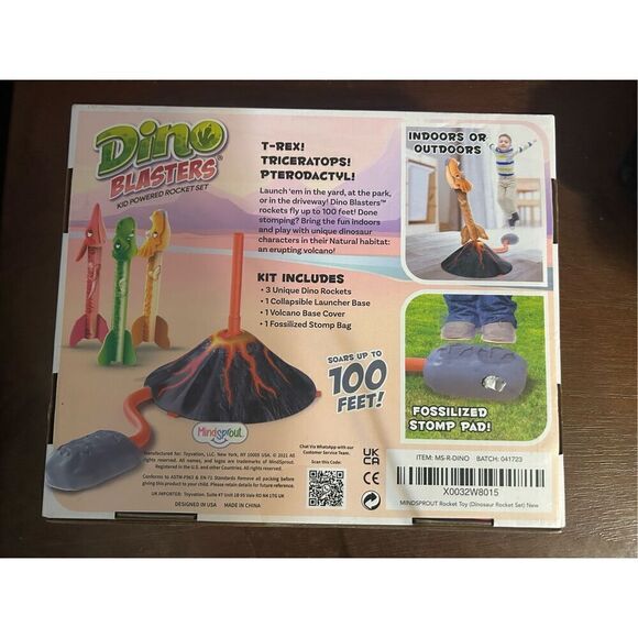 NWT set of 3 Dino blasters - Picture 3 of 4